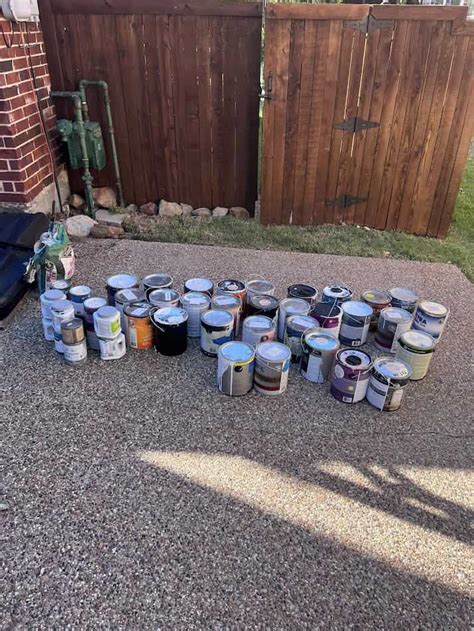 paint disposal kingwood texas.